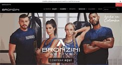 Desktop Screenshot of bronzini.com